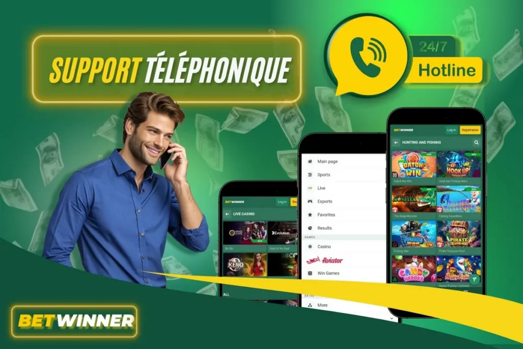 Betwinner Téléphonique